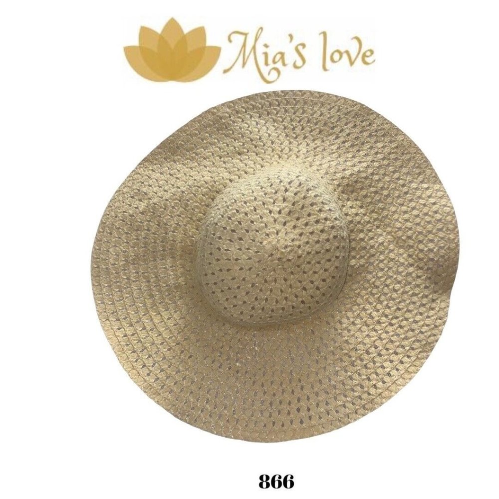 Women's Hat for summer, 58% Paper-42% Polyester, Exclusive Decoration.